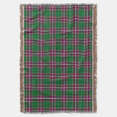 MacFarlane Hunting Tartan Print Deken (Voorkant Verticaal)