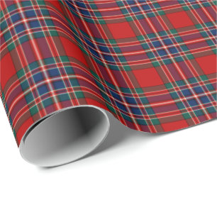 MacFarlane Red Tartan Cadeaupapier
