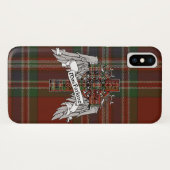 MacFarlane Tartan Cross Case-Mate iPhone Case (Achterkant (horizontaal))