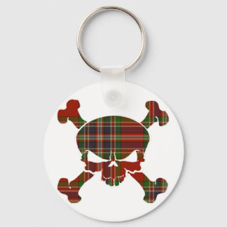 MacFarlane Tartan Skull No Banner Sleutelhanger