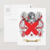 MacFarlane wapenschild (familiewapen) Briefkaart (Voorkant / Achterkant)