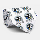 MacFie Clan Badge Stropdas (Opgerold)