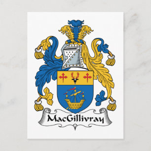 MacGillivray Family Crest Briefkaart