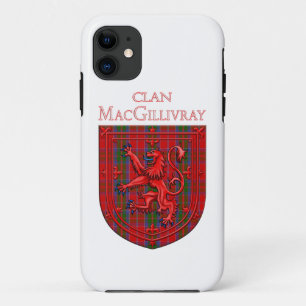 MacGillivray Tartan Scottish Play Lion Rampant iPhone 11 Hoesje