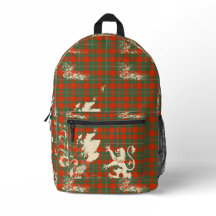 MacGregor Ancient Tartan Schotland Leeuw Kaart Kun