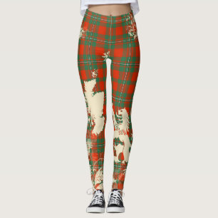 MacGregor Ancient Tartan Schotland Leeuw Kaart Kun Leggings