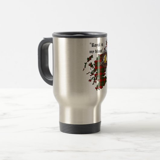 MacGregor Clan Badge Travel Mug (Devant gauche)