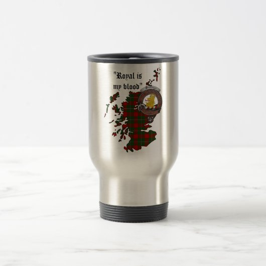 MacGregor Clan Badge Travel Mug (Centre)