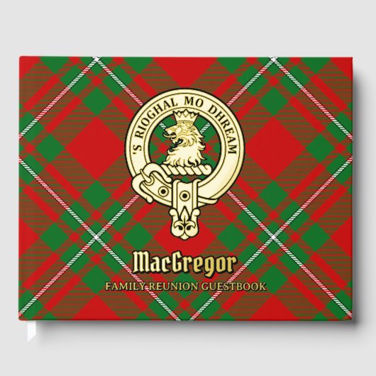 MacGregor Familiereünie Gastenboek (Voorkant)