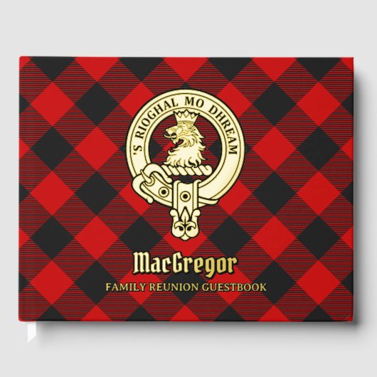 MacGregor Familiereünie Gastenboek (Voorkant)