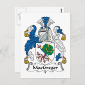 MacGregor Family Crest Briefkaart (Voorkant / Achterkant)