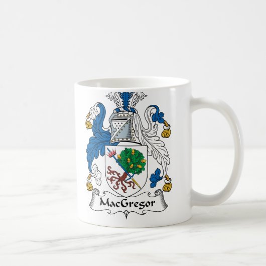 MacGregor Family Crest Koffiemok (Rechts)