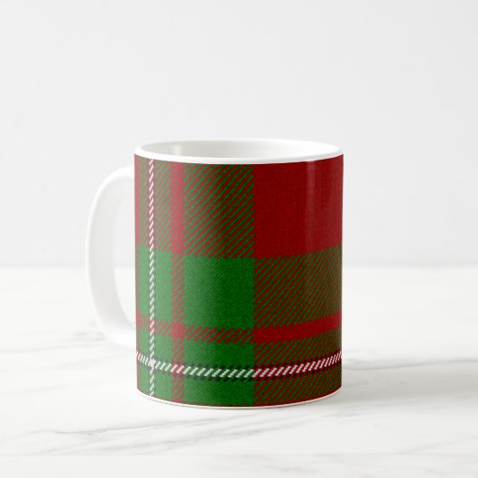 MacGregor Mug de tarte rouge et verte (Devant gauche)