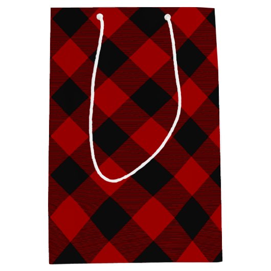 MacGregor | Rob Roy | Buffalo Pset Red Tartan Medium Cadeauzakje (Voorkant)