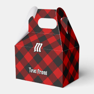 MacGregor Rob Roy Tartan Favor Box Bedankdoosjes