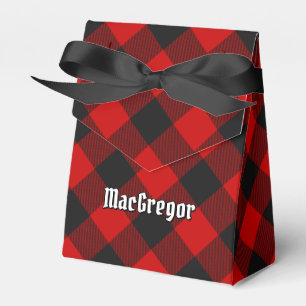 MacGregor Rob Roy Tartan Favor Box Bedankdoosjes