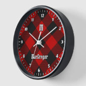 MacGregor Rob Roy Tartan Grote klok (Hoek)