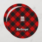 MacGregor Rob Roy Tartan Kaart (Voorkant / Achterkant)