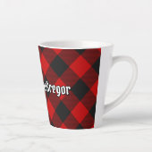 MacGregor Rob Roy Tartan Latte Mug (Droite)