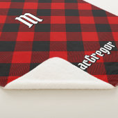 MacGregor Rob Roy Tartan Sherpa Blanket Deken (3/4)