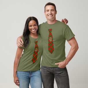 MacGregor Schotse Badge Tartan Das T-shirt
