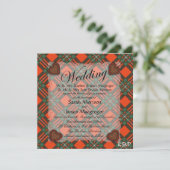 Macgregor Scottish clan tartan - Pset Kaart (Staand voorkant)