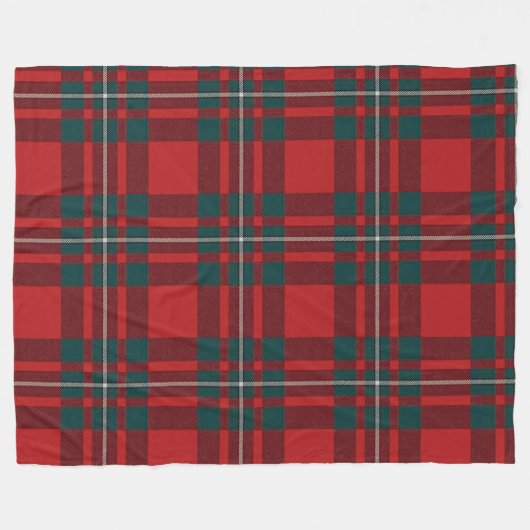 MacGregor Tartan Fleece Blanket (Voorkant (Horizontaal))