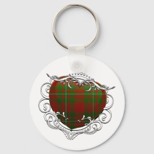 MacGregor Tartan Heart Sleutelhanger