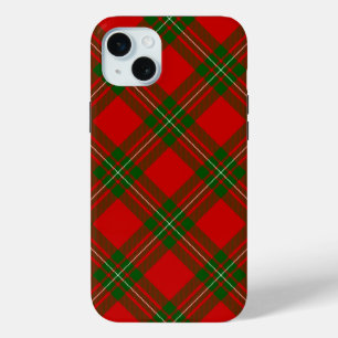 MacGregor tartan rood groen geruit iPhone 15 Mini Hoesje