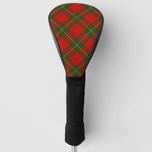 MacGregor tartan roodgroene pleister Golfheadcover (Voorkant)