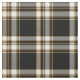 MacGuinness Tartan Black en Brown Irish Pset Stof