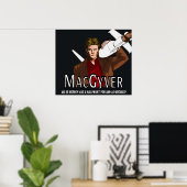 Macgyver Poster (Thuiskantoor)
