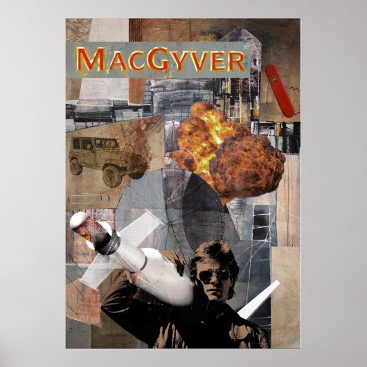 MacGyver Poster (Voorkant)