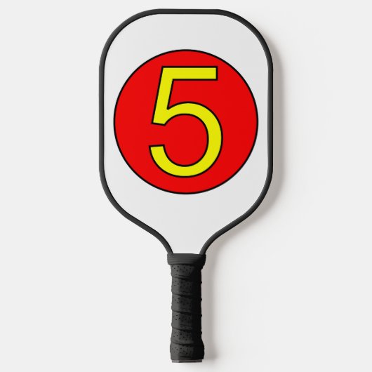Mach 5 pickleball paddle (Voorkant)