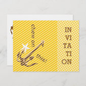 Mâche cette invitation Hook (Devant / Derrière)