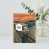 Mâchez l'anti carte de Noël de cri perçant (Debout devant)