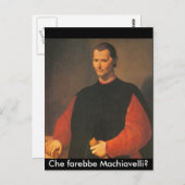 Machiavelli 4 briefkaart (Voorkant / Achterkant)