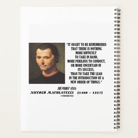 Machiavelli Diriger Introduction Nouvel Ordre Des  (Dos)