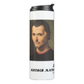 Machiavelli drie klassen Intellects Quote Thermosbeker (Gedraaid links)