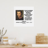 Machiavelli Introduction Poster des objets de nouv (Cuisine)