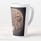 Machine à café Brain Latte Mug – Drôle de neurosci (Angle droit)