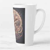 Machine à café Brain Latte Mug – Drôle de neurosci (Droite)