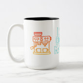 Machine à café Drôle citations Mug classique, 11 o (Gauche)