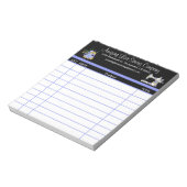 Machine à coudre à blanc 2 bloc-notes de réception (Tourné)