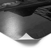 Machine à coudre antique Photographie noir et blan (Coin)