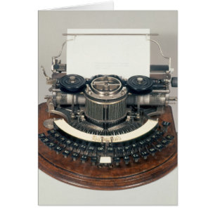 Machine à écrire de Hammond, avec le clavier id