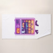 Machine à griffe de bonbons (Serviette de bain)