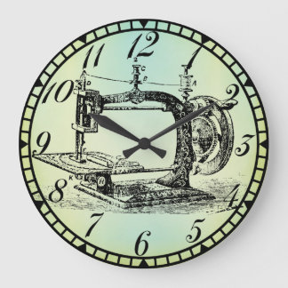 Machine à manivelle antique horloge de salle d'cou