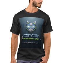 Machine à monnaie Copycat Logo officiel T-shirt