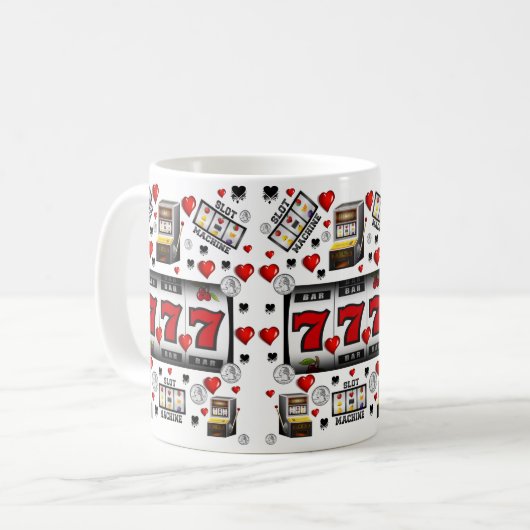 Machine à sous Casino Mug (Devant gauche)